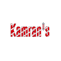 Kamran's Barber Shop Logo
