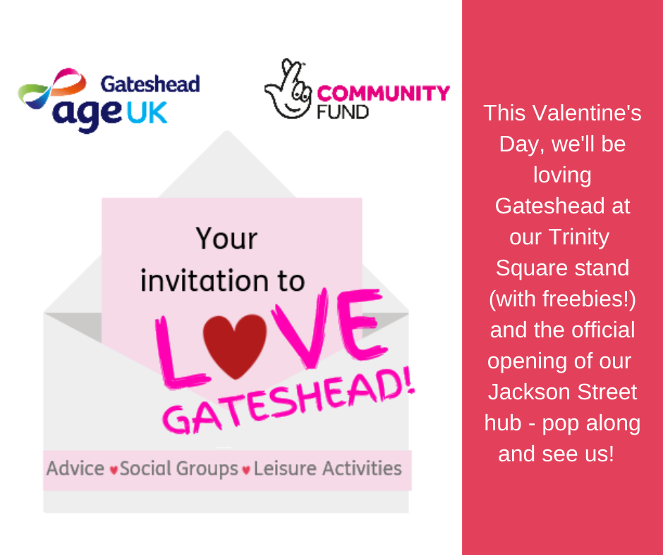 Your invitation to Love Gateshead