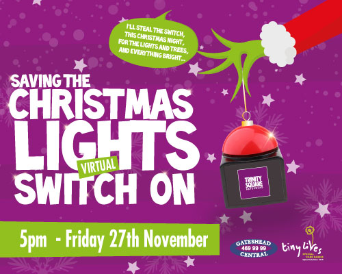 Trinity Square Christmas Light Switch On – 5pm 27th November 2020