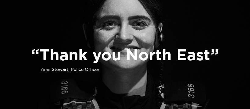 Thank you North East for all that you are doing to fight Covid