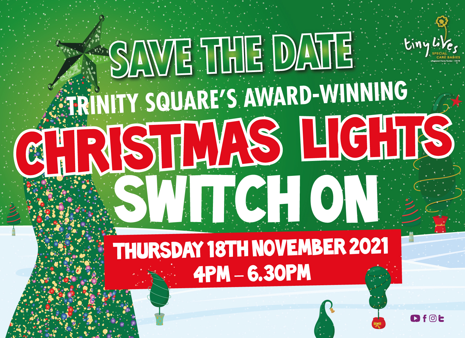 Save the date for our award-winning Christmas Light Switch On