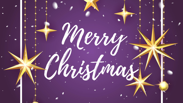 We wish you a Merry Christmas