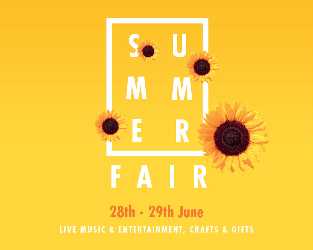 Weather looking good for our summer fair! 28th and 29th June 2024