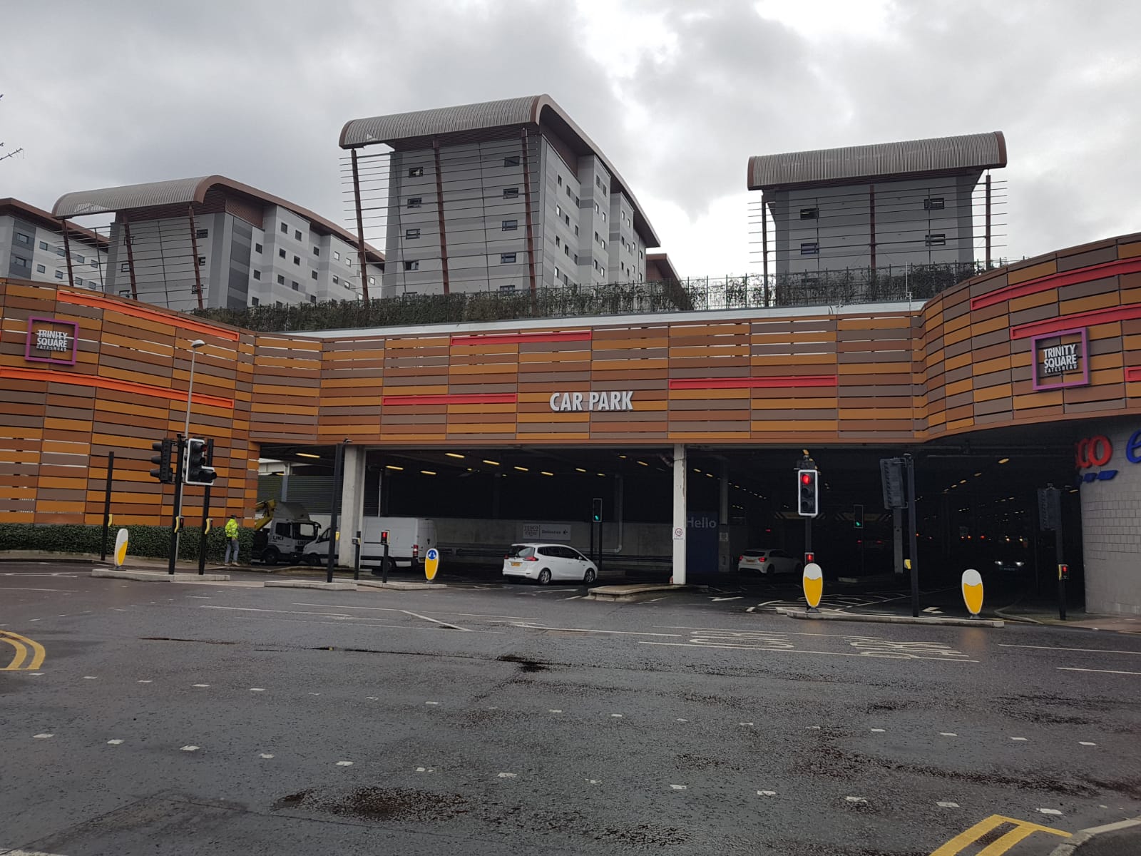 IMPORTANT INFORMATION FOR ALL OUR SHOPPERS AND VISITORS WHO USE THE TESCO, TRINITY SQUARE CAR PARK