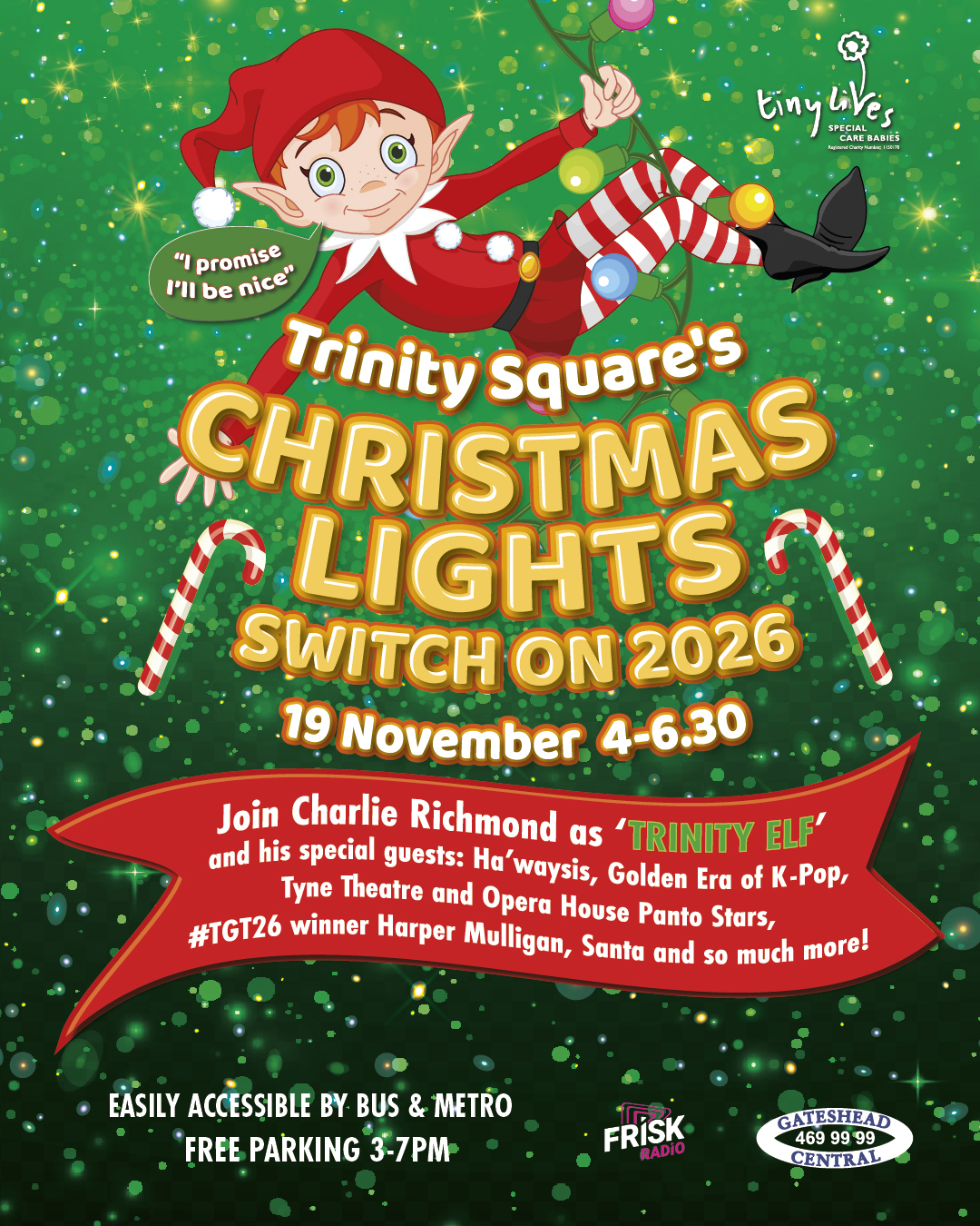 Christmas Lights Switch On