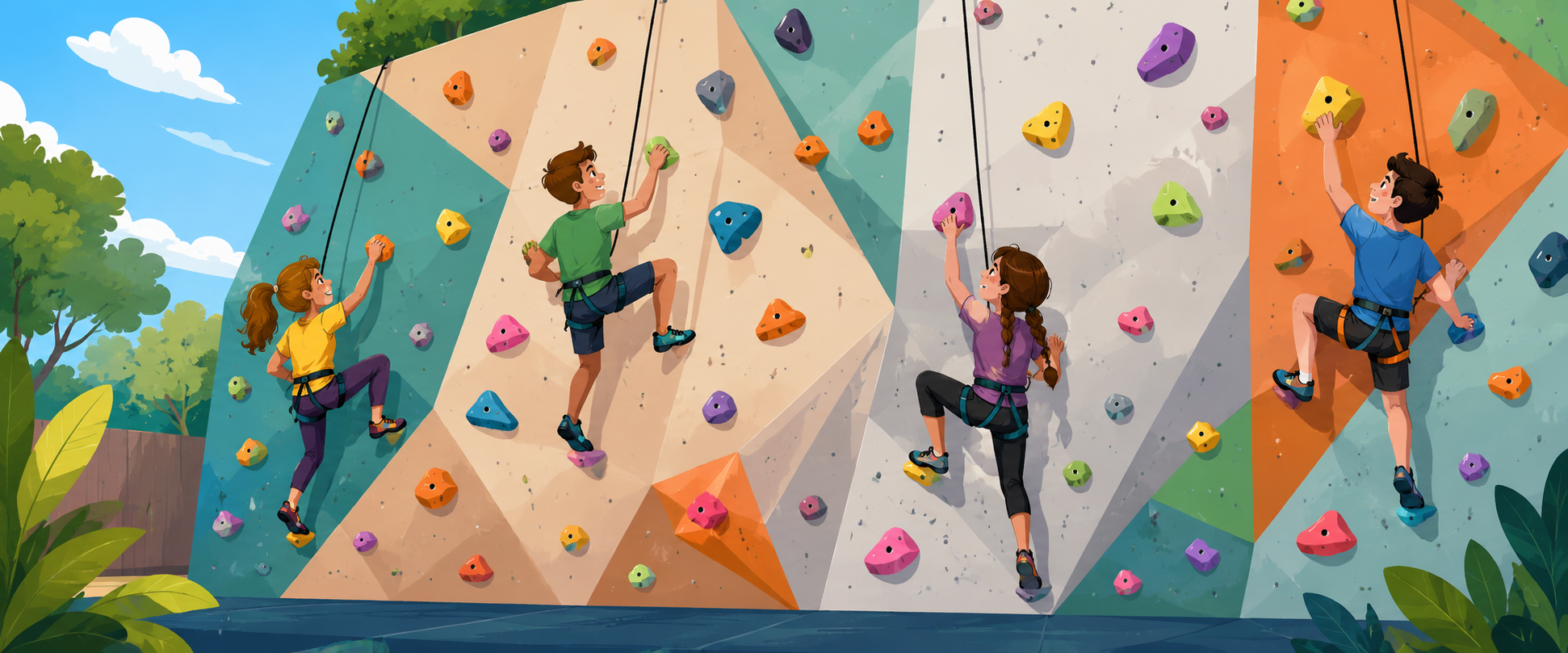 Climbing Wall is BACK!