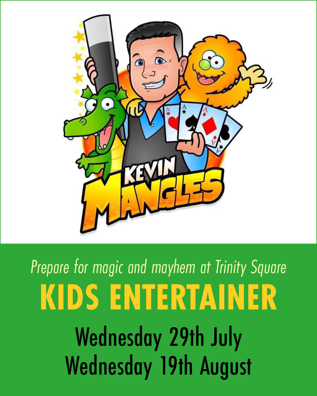 Childrens Entertainer - Kevin Mangles