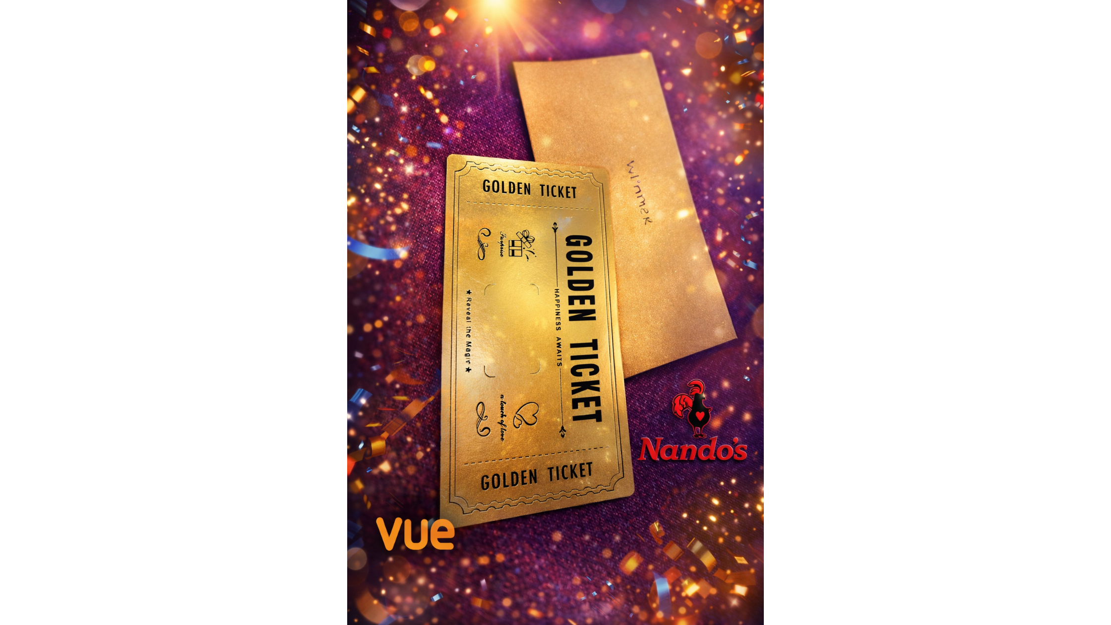 Golden Tickets Are Coming to Vue Cinema at Trinity Square!