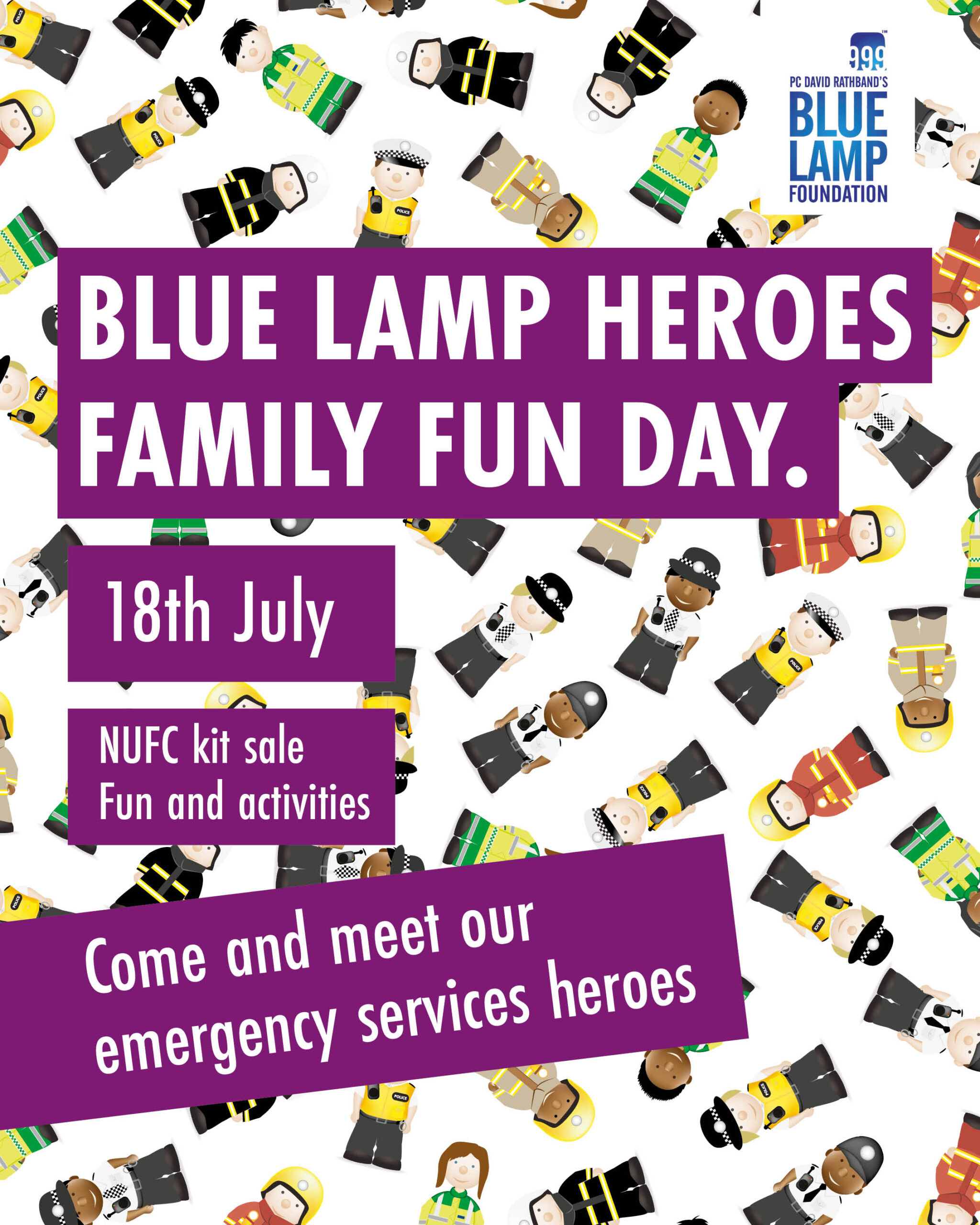 Blue Lamp Heroes family fun day