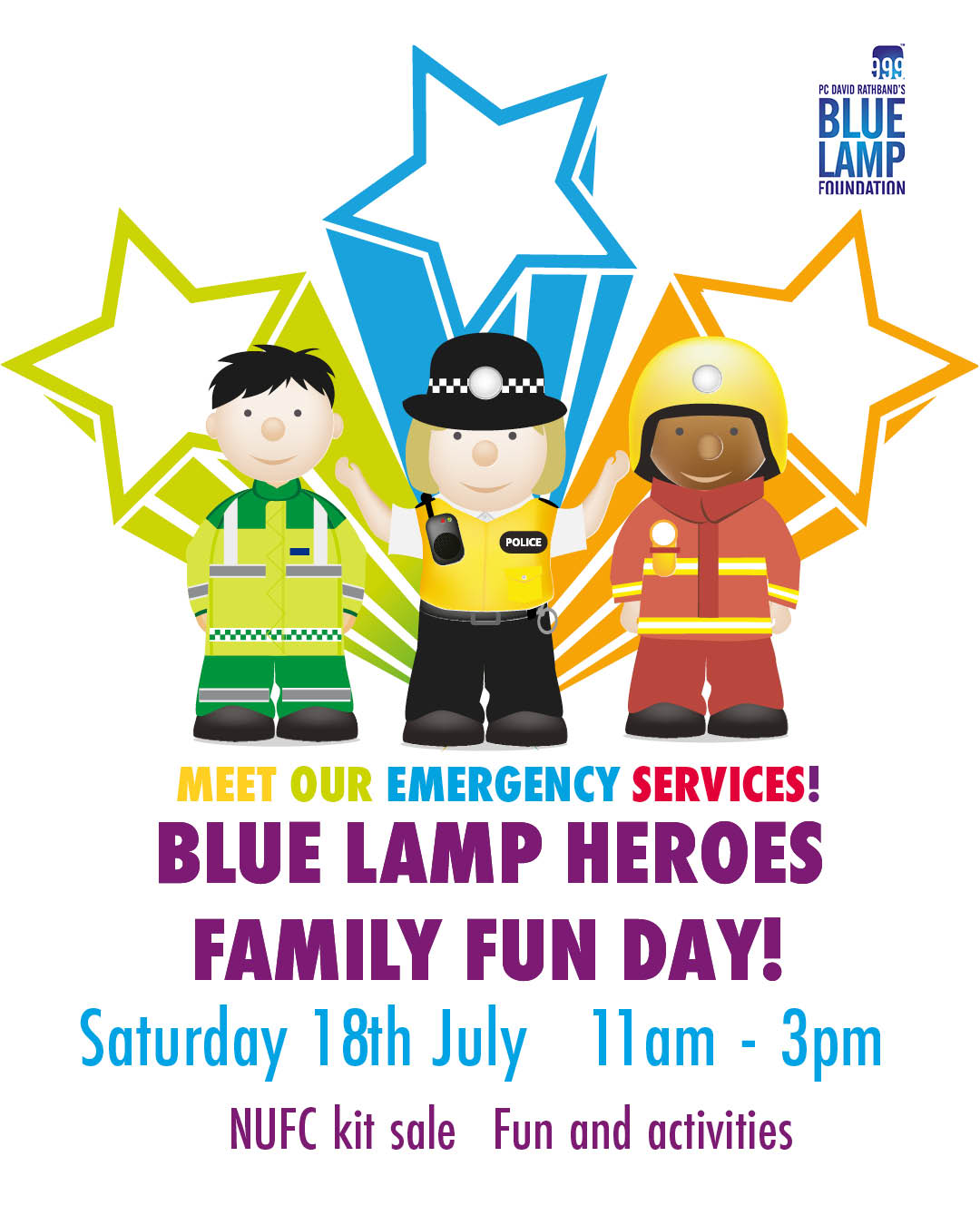 Blue Lamp Heroes family fun day