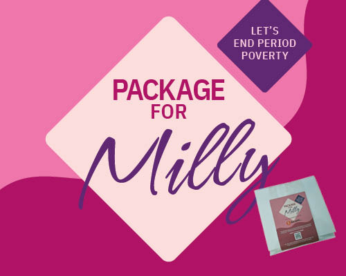 ‘Package for Milly’ period products launches at Trinity Square